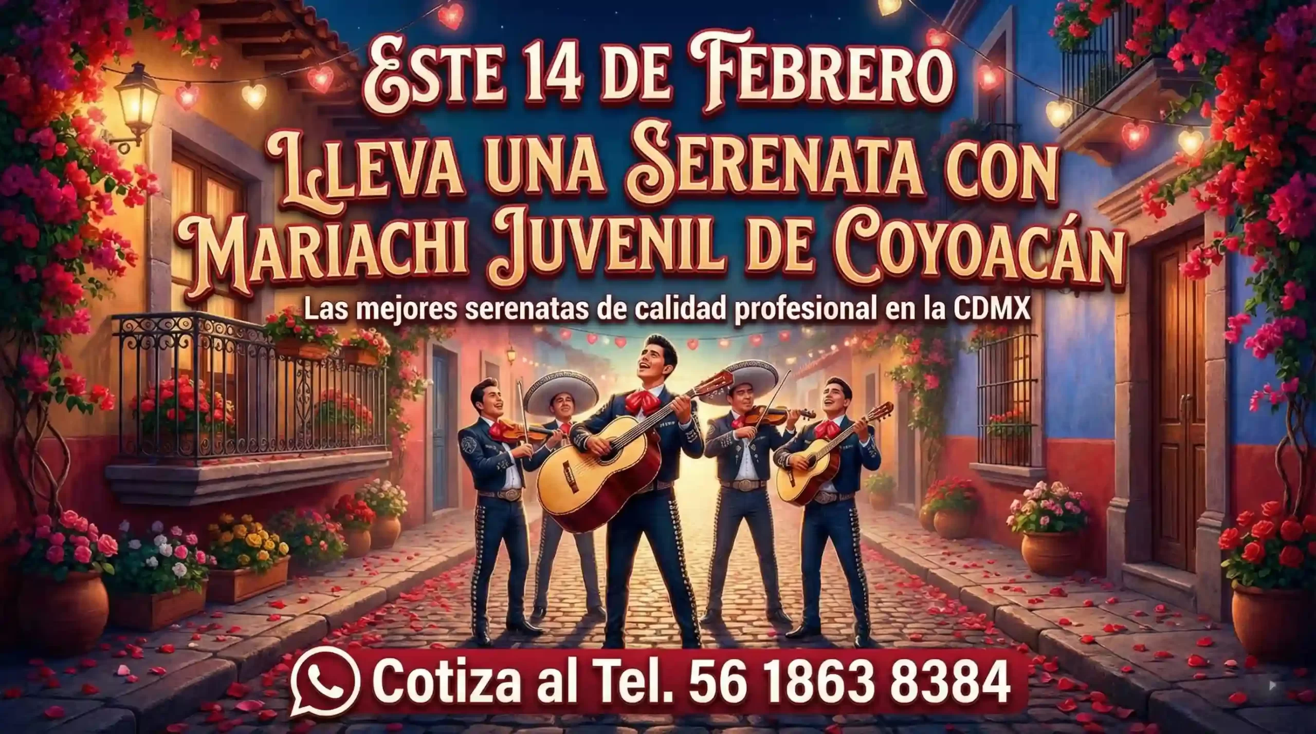 Serenatas económicas en Coyoacán CDMX