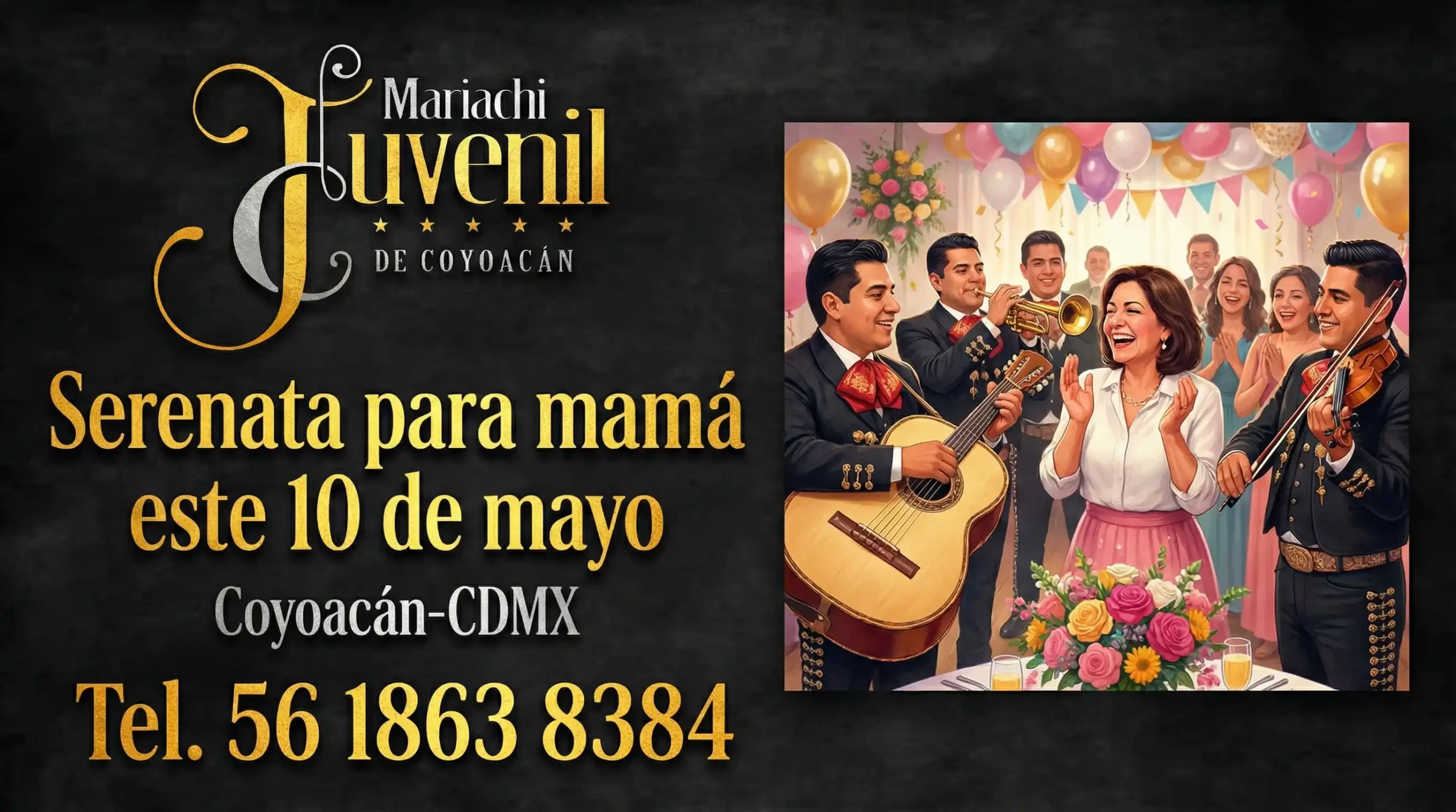Mariachis Avenida Aztecas Coyoacán Ciudad de México CDMX