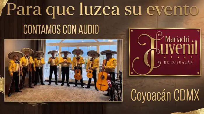 Mariachi con audio en Coyoacán Mariachi con audio gratis en c-Coyoacán CDMX